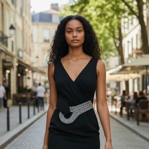 One of a Kind Black Small Stage Dress designed and worn by Hubbard Street Dance.